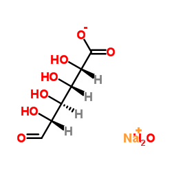 Sodium D-glucuronate hydrate (1:1:1) structure