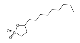 5-nonyloxathiolane 2,2-dioxide Structure