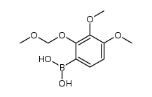 3,4-dimethoxy-2-(methoxymethoxy)phenylboronic acid结构式