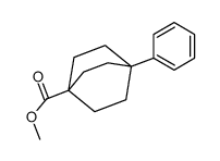 methyl 1-phenylbicyclo[2.2.2]octane-4-carboxylate Structure