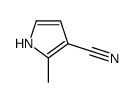 2-甲基-1H-吡咯-3-甲腈结构式