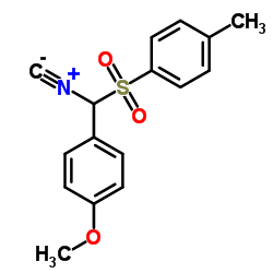 α-对甲苯磺酰基(4-甲氧基-苄基)异腈结构式