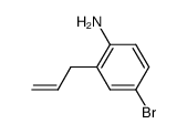 2-allyl-4-bromoaniline Structure