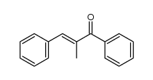 1,3-diphenyl-2-methyl-2-propen-1-one结构式