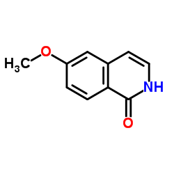 6-甲氧基异喹啉-1(2H)-酮结构式