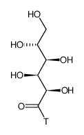 D-葡萄糖-1-3H(N)结构式