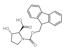 (2S,3S)-1-(((9H-芴-9-基)甲氧基)羰基)-3-羟基吡咯烷-2-羧酸图片