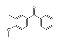 (4-methoxy-3-methylphenyl)-phenylmethanone Structure
