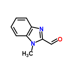 1-甲基-2-甲酰苯并咪唑结构式