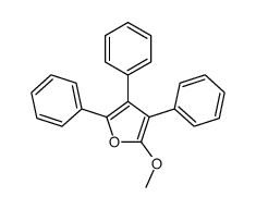 2-methoxy-3,4,5-triphenylfuran Structure