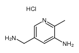 5-aminomethyl-2-methyl-[3]pyridylamine, dihydrochloride Structure