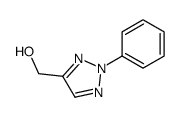 2-(2-苯基-2H-1,2,3-三氮唑-4-基)甲醇结构式