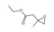 β,γ-epoxy-isovaleric acid ethyl ester Structure