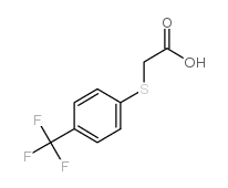 (三氟甲基)苯基ü硫代乙酸结构式