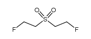 bis-(2-fluoro-ethyl)-sulfone结构式