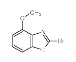 2-溴-4-甲氧基苯并[d]噻唑结构式