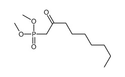 Dimethyl (2-Oxononyl)phosphonate Structure