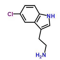 2-(5-Chloro-1H-indol-3-yl)ethanamine hydrochloride structure