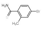 4-溴-2-甲基硫代苯甲酰胺结构式