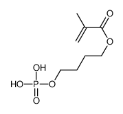 4-phosphonooxybutyl 2-methylprop-2-enoate Structure