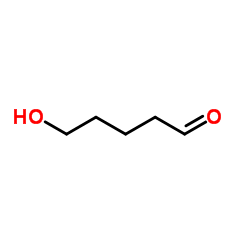 5-Hydroxypentanal Structure