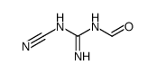 1-cyano-3-formylguanidine结构式