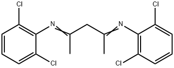 N,N'-(1,3 - 二甲基-1,3 - 二亚丙基)双(2,6 - 二氯苯胺),99%结构式