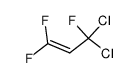 3,3-dichloro-1,1,3-trifluoro-propene结构式