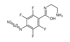 N-(2-aminoethyl)-4-azido-2,3,5,6-tetrafluorobenzamide Structure