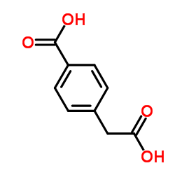 4-Carboxyphenylacetic acid Structure