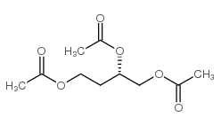 (S)-1,2,4-三乙酰氧基丁烷结构式