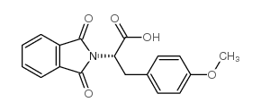 N-邻苯二甲酰-O-甲基-(S)-酪氨酸结构式
