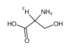 (RS)-serine-2-d结构式
