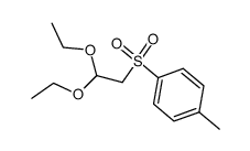 1,1-diethoxy-2-(p-tolylsulfonyl)ethane结构式