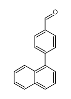 4-萘-1-苯甲醛结构式