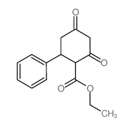 ETHYL2,4-DIOXO-6-PHENYLCYCLOHEXANE- CARBOXYLATE Structure