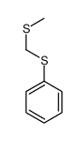 methylsulfanylmethylsulfanylbenzene Structure