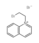 1-(2-bromoethyl)quinoline结构式
