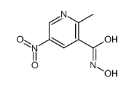 N-hydroxy-2-methyl-5-nitropyridine-3-carboxamide Structure