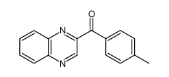 quinoxalin-2-yl(p-tolyl)methanone Structure