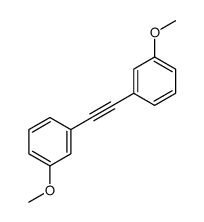 1-methoxy-3-[2-(3-methoxyphenyl)ethynyl]benzene结构式