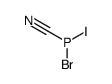 [bromo(iodo)phosphanyl]formonitrile Structure