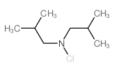 N-chloro-2-methyl-N-(2-methylpropyl)propan-1-amine结构式
