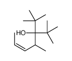 3-tert-butyl-2,2,4-trimethylhept-5-en-3-ol Structure