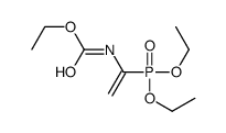 ethyl N-(1-diethoxyphosphorylethenyl)carbamate结构式