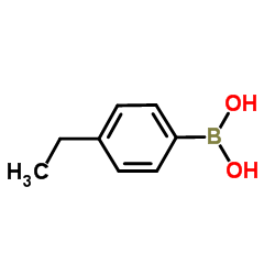 (4-Ethylphenyl)boronic acid structure