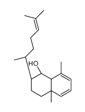 (1R,2S,4aS,8aR)-4a,8-dimethyl-2-(6-methylhept-5-en-2-yl)-2,3,4,8a-tetrahydro-1H-naphthalen-1-ol结构式