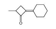 2-cyclohexylidene-4-methylcyclobutanone Structure
