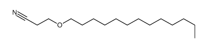 3-(tridecyloxy)propiononitrile Structure