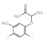 3-(2,4-dichloro-5-methyl-phenoxy)butan-2-one Structure